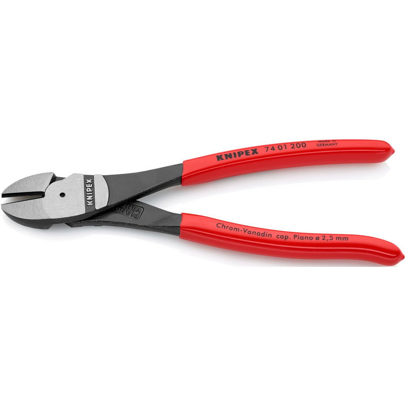 Load image into Gallery viewer, Knipex kracht-zijsnijtang 74 01 200 kniptang (rood)