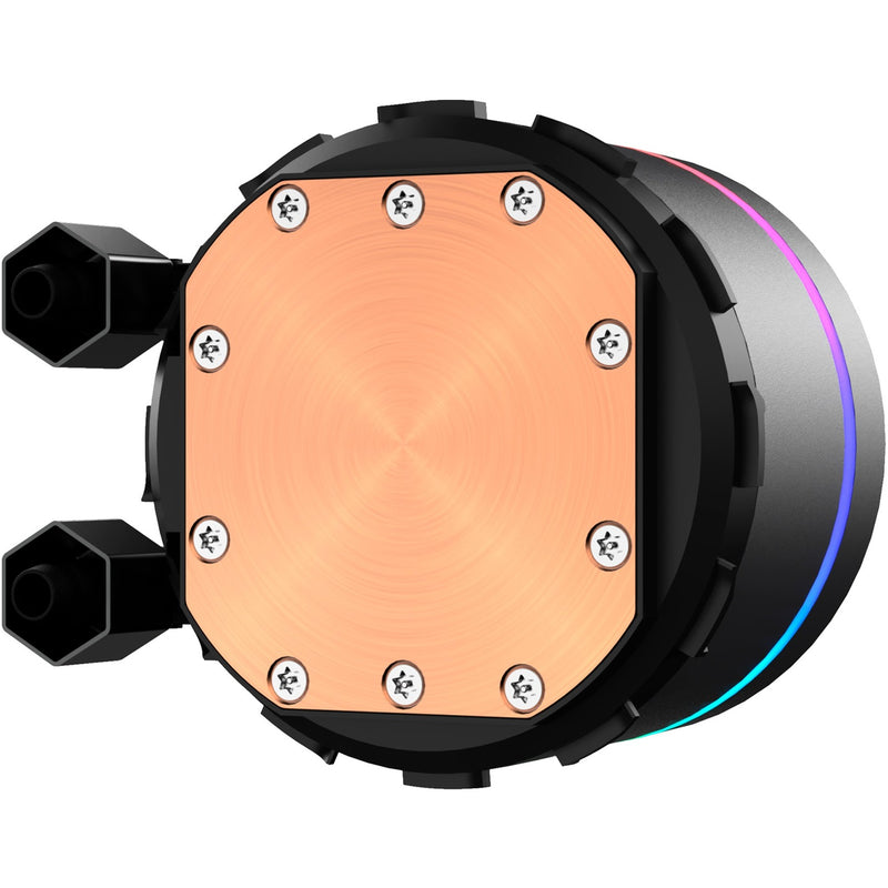 Load image into Gallery viewer, Sharkoon s80 rgb waterkoeling (zwart, 4-pins pwm fan-connector)