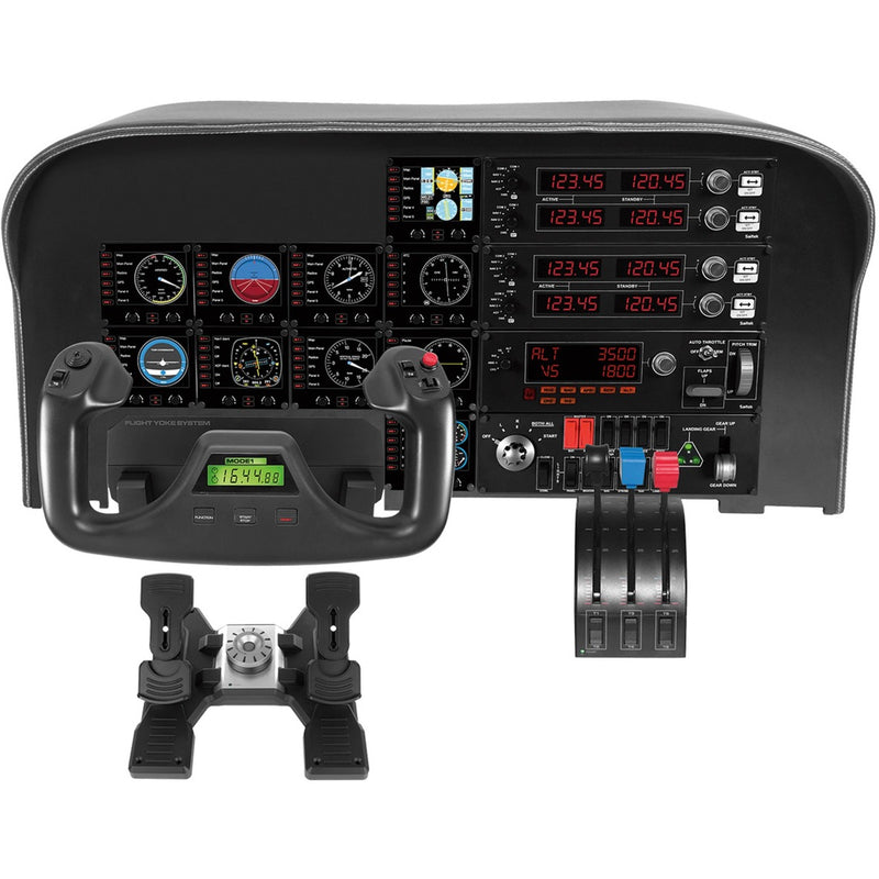Load image into Gallery viewer, Logitech g saitek pro flight radio panel instrumentenpaneel (pc)