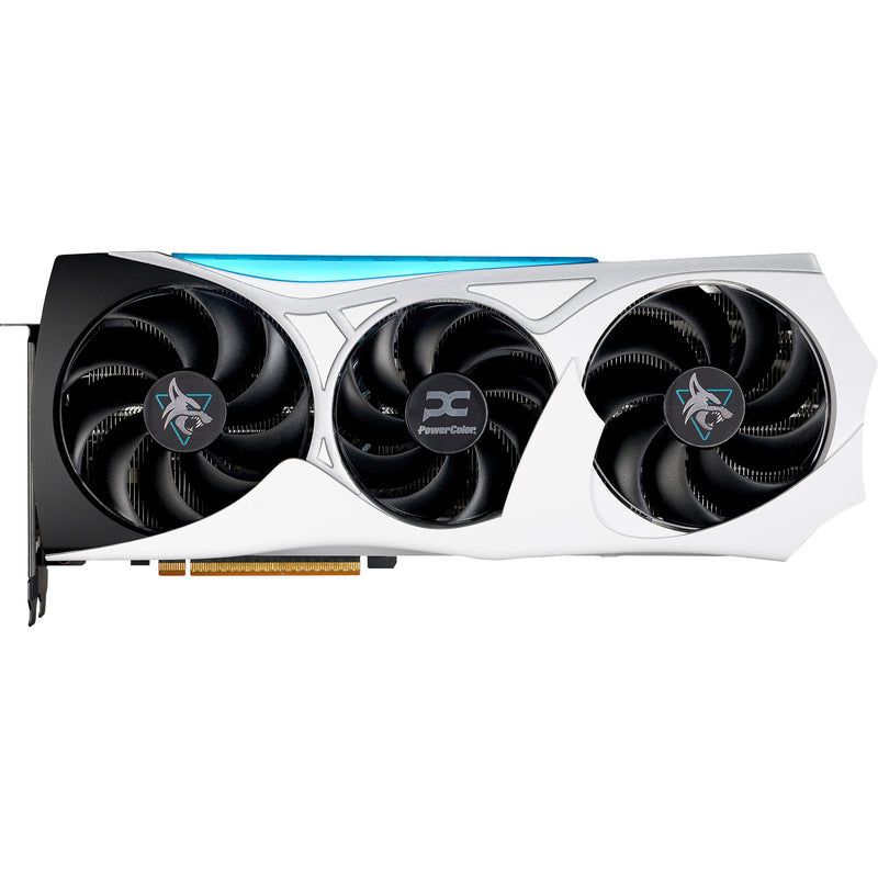 Afbeelding laden in galerijviewer, Powercolor radeon rx 9070 xt hellhound reva16gb limited edition grafische kaart (wit zwart, rdna4, gddr6, 3x displayport, 1x hdmi)