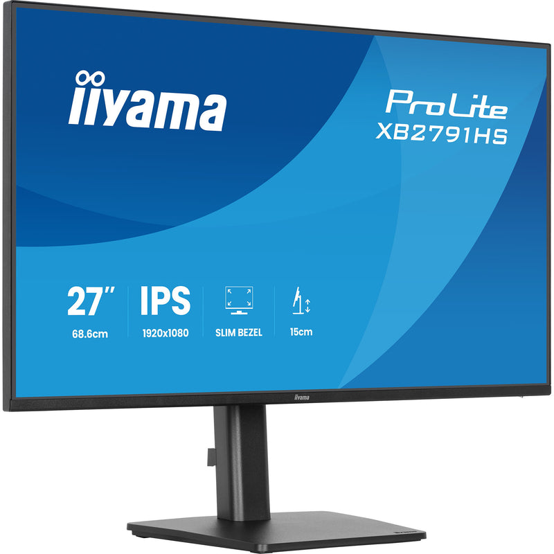Load image into Gallery viewer, Iiyama prolite xb2791hs-b1 27 monitor (zwart (mat), 120 hz, hdmi, displayport, audio)