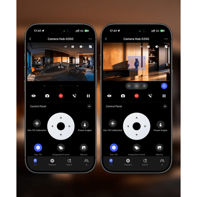 Afbeelding laden in galerijviewer, Aqara camera hub g350 select - 4k dual lens camera - matter 1.5 hub