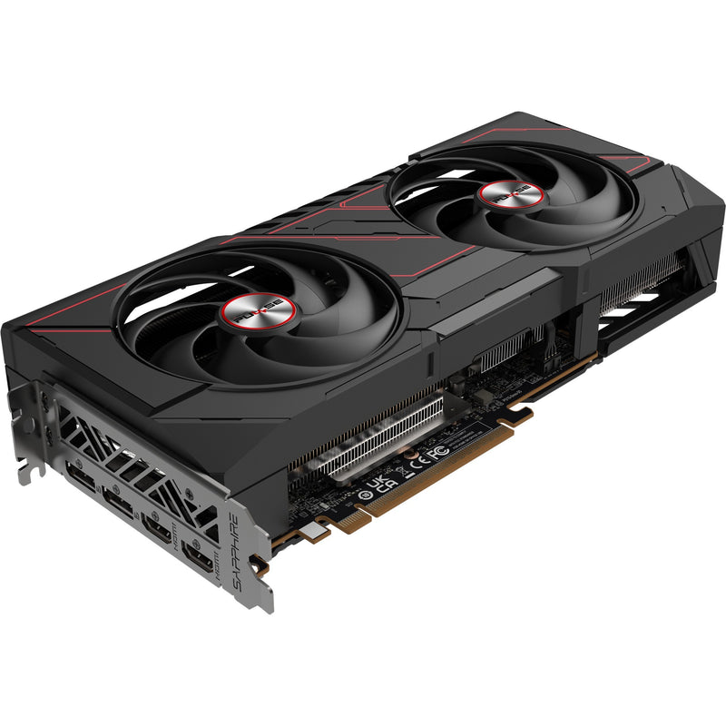 Load image into Gallery viewer, Sapphire radeon rx 9070 pulse grafische kaart (zwart, 2x displayport, 2x hdmi, rdna4)