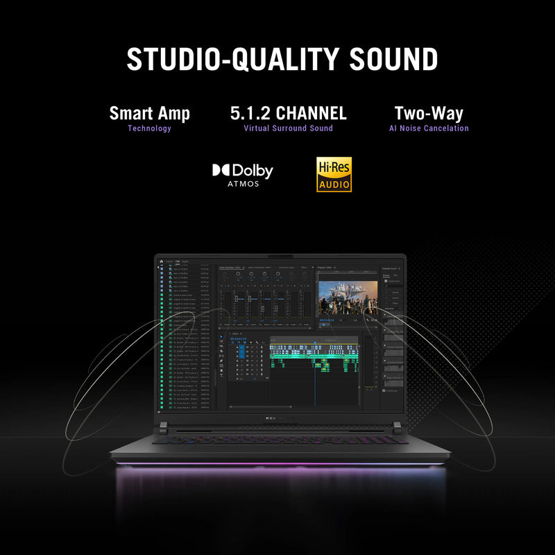 Cargue la imagen en el visor de la galería, Asus rog strix scar 18 g835lx-sa012w 18 gaming laptop (zwart | core ultra 9 275hx | rtx 5090 | 64 gb | 4 tb ssd | 240 hz)