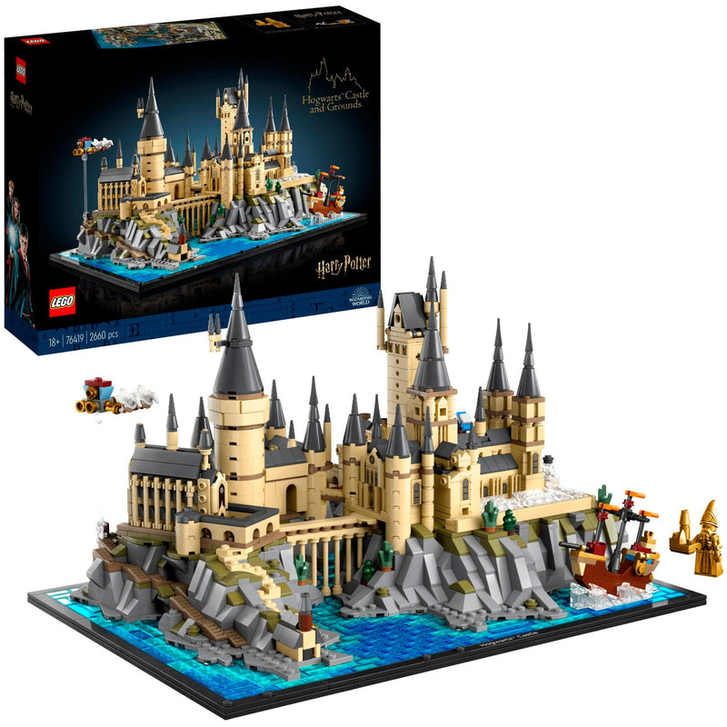 ギャラリービューアに画像をロードする, Lego harry potter kasteel zweinstein en terrein grote set voor volwassenen - 76419