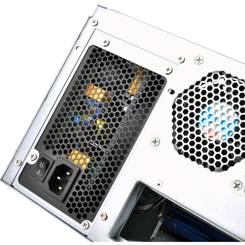 Load image into Gallery viewer, Silverstone rm400 rack behuizing (zwart | 2x usb-a 3.2 (5 gbit s))