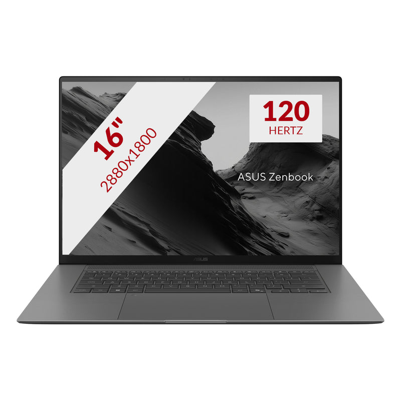 Afbeelding laden in galerijviewer, Asus zenbook s 16 um5606ga-ss188w 16 copilot+ laptop (grijs | ryzen ai 9 465 | radeon 880m | 32 gb | 1 tb sdd)