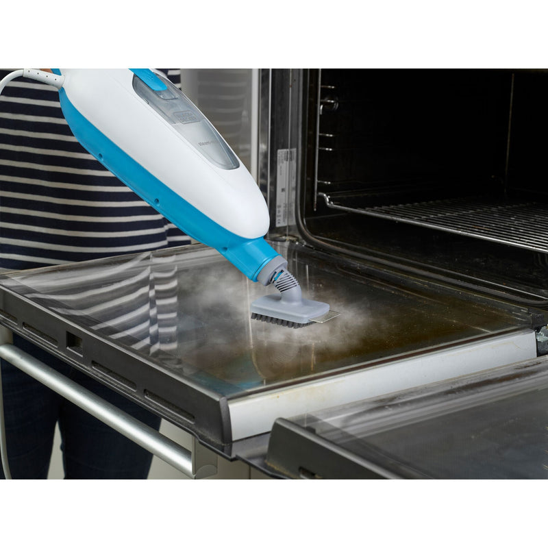 Afbeelding laden in galerijviewer, Black+decker fsmh13e10-qs 1300w 10-in-1 steam-mop met accessoires stoomreiniger (wit)