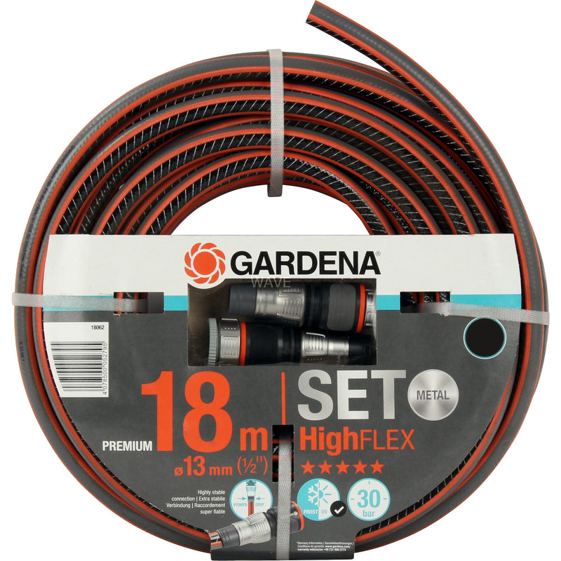 Load image into Gallery viewer, Gardena comfort highflex slang 13 mm (1 2 ) (grijs oranje, 18062-20, 18 m)