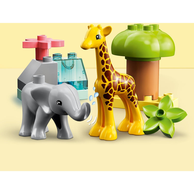 Load image into Gallery viewer, Lego duplo - wilde dieren van afrika constructiespeelgoed (10971)