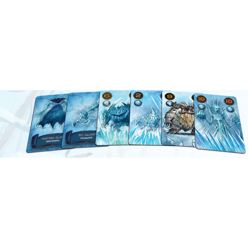 Load image into Gallery viewer, White goblin games claim reinforcements: frost kaartspel (nederlands, uitbreiding, 2 spelers, 25 minuten, vanaf 10 jaar)