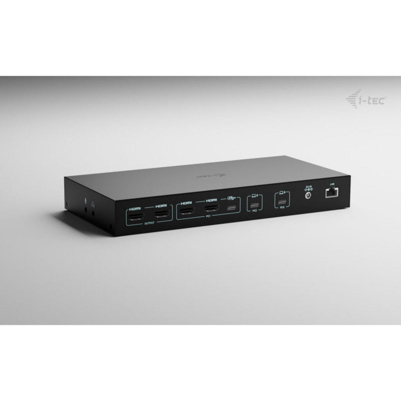 Chargez l'image dans la visionneuse de la galerie, I-tec usb-c kvm dock pro dockingstation (zwart)