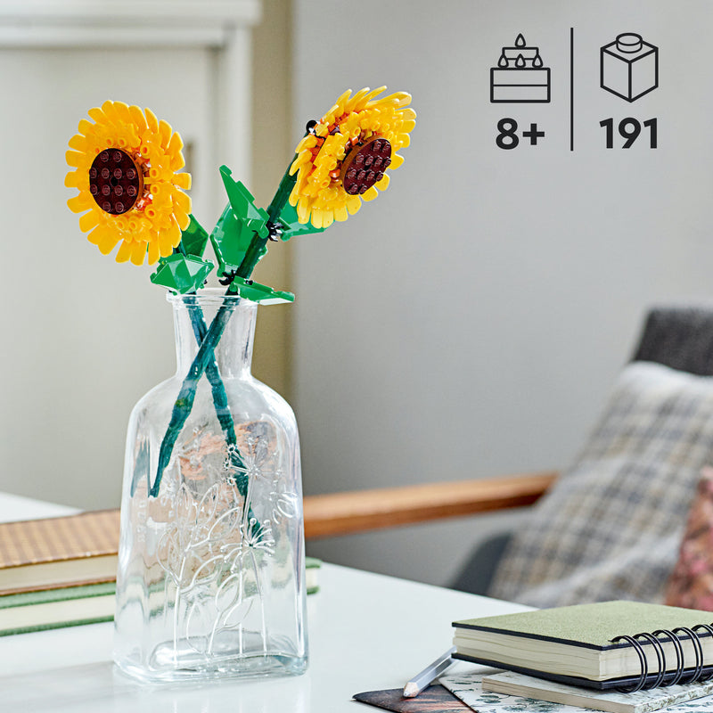 Load image into Gallery viewer, Lego icons 40524 botanical flowers sunflowers