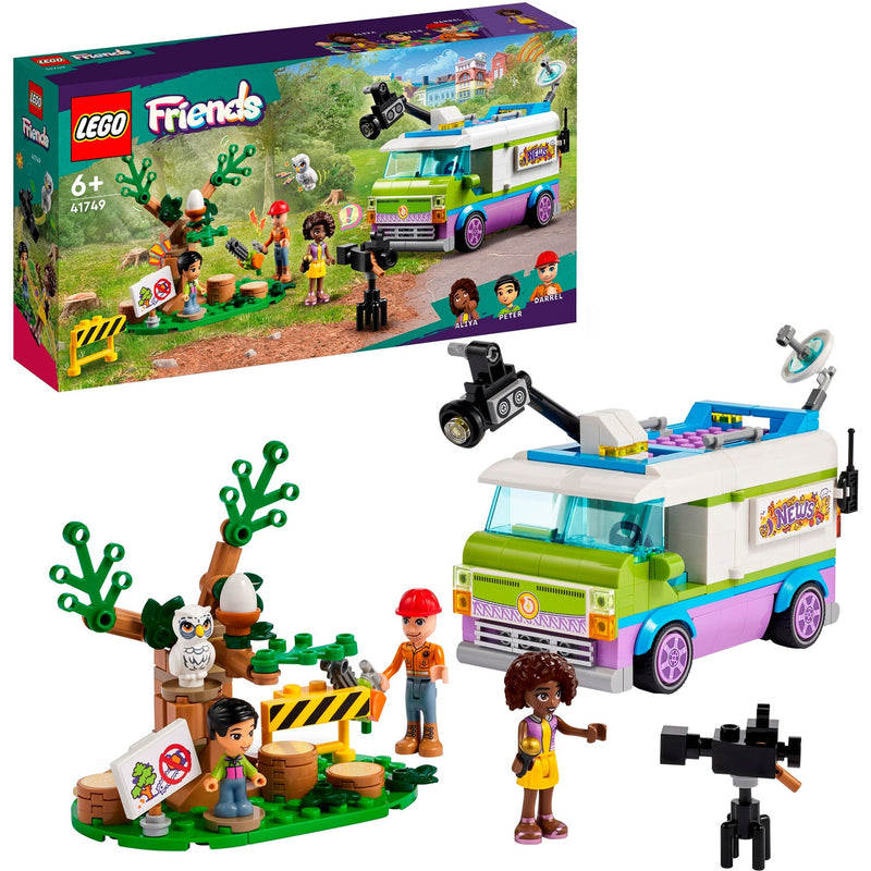 Load image into Gallery viewer, Lego friends - nieuwsbusje constructiespeelgoed (41749)
