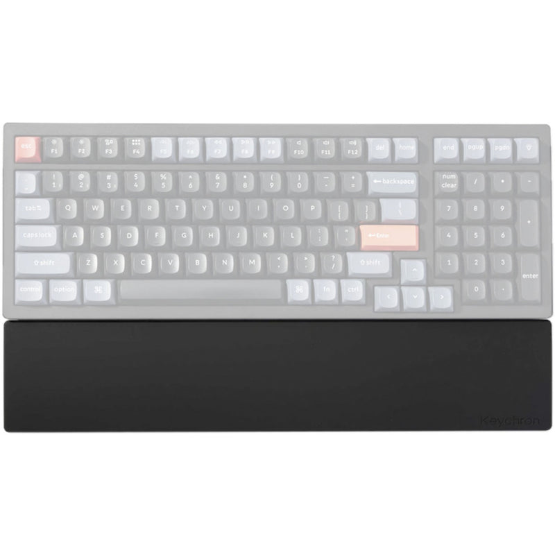 Load image into Gallery viewer, Keychron silicone palm rest voor k4 pro k4 max q5 v5 v5 max polssteun (zwart)
