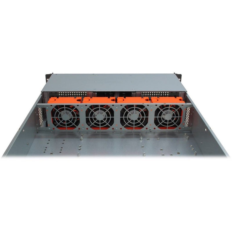 Load image into Gallery viewer, Inter-tech ipc 2u-20255 rack behuizing (zwart | 2x usb-a)
