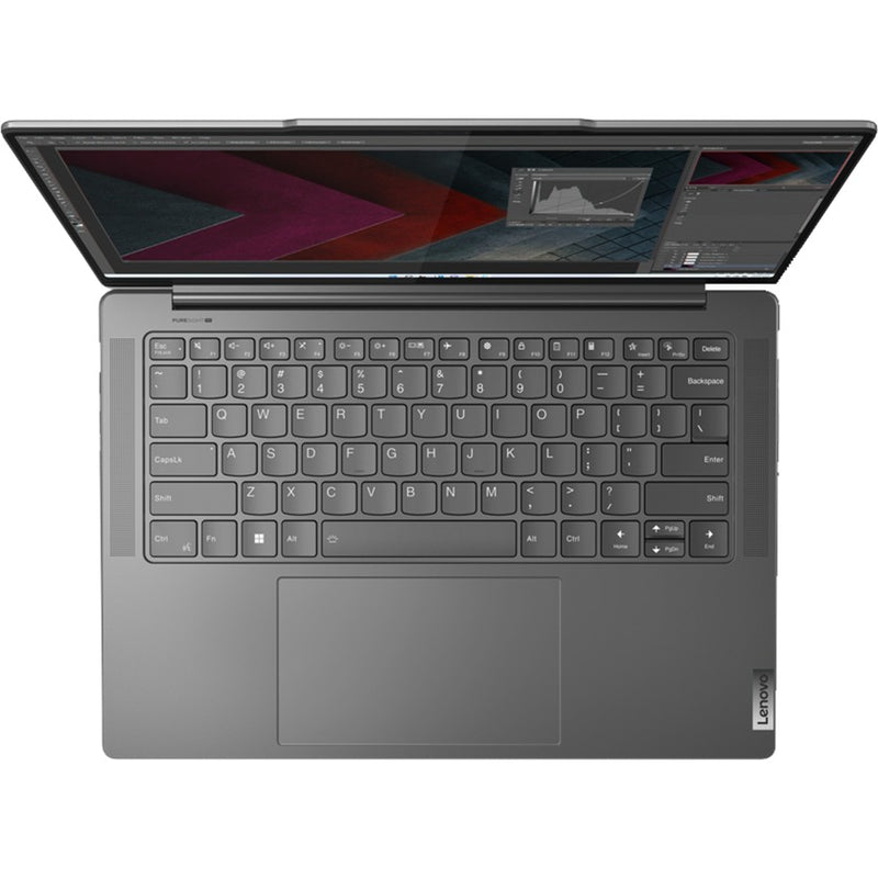 Laden Sie das Bild in Galerie -Viewer, Lenovo yoga pro 7 14aph8 (82y8003cmh) 14.5 2-in-1 laptop (grijs | ryzen 7 7840hs | radeon 780m | 16 gb | 512 gb ssd)