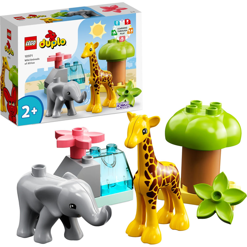 Load image into Gallery viewer, Lego duplo - wilde dieren van afrika constructiespeelgoed (10971)