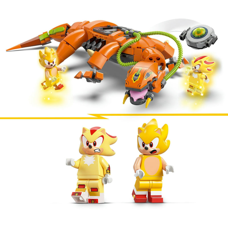 Load image into Gallery viewer, Lego sonic the hedgehog 77003 super shadow vs. biolizard
