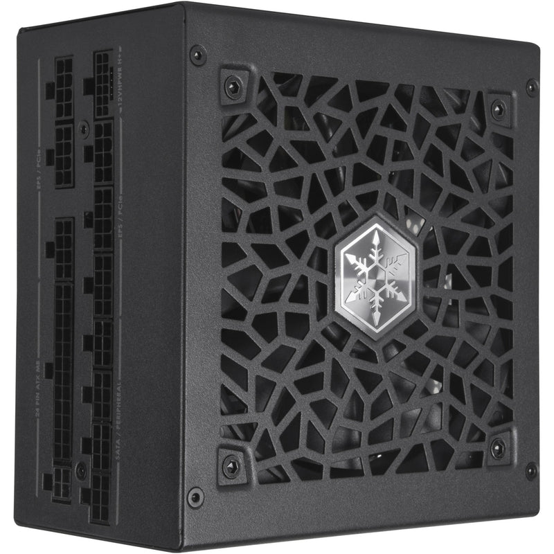 Load image into Gallery viewer, Silverstone hela 1300r platinum, modulaire 1300 watt voeding (zwart, 8x pcie)
