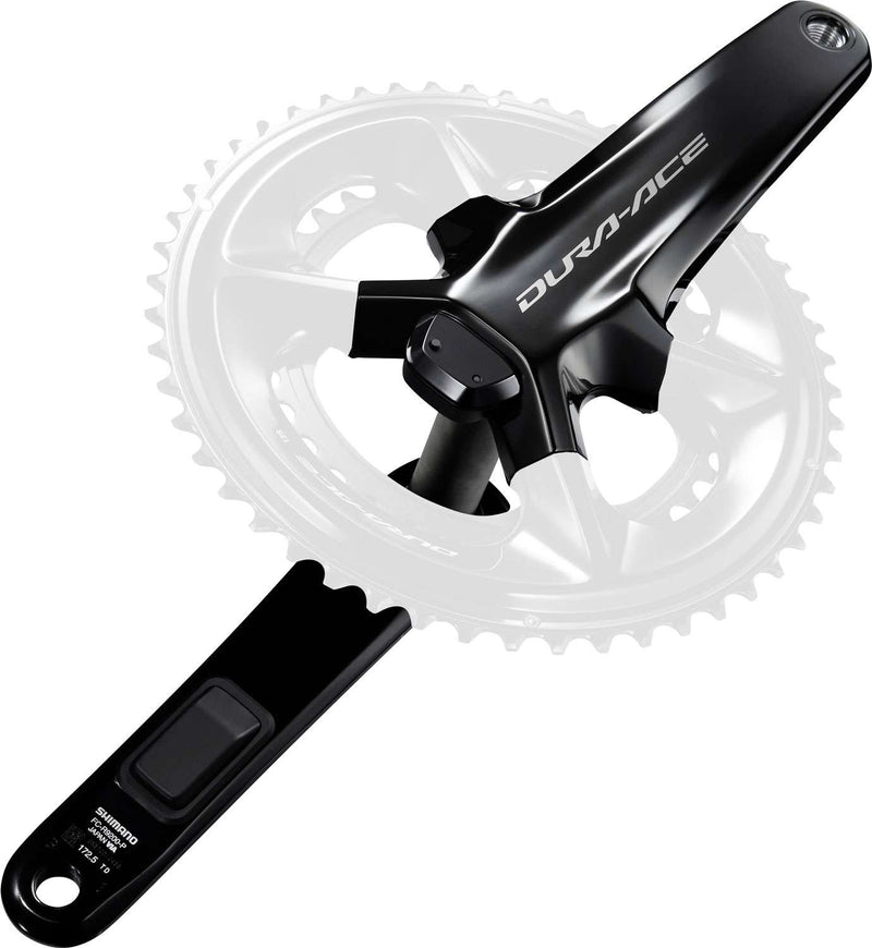 Cargue la imagen en el visor de la galería, Shimano dura ace fc-r9200-p 12-speed power meter crank without chainring