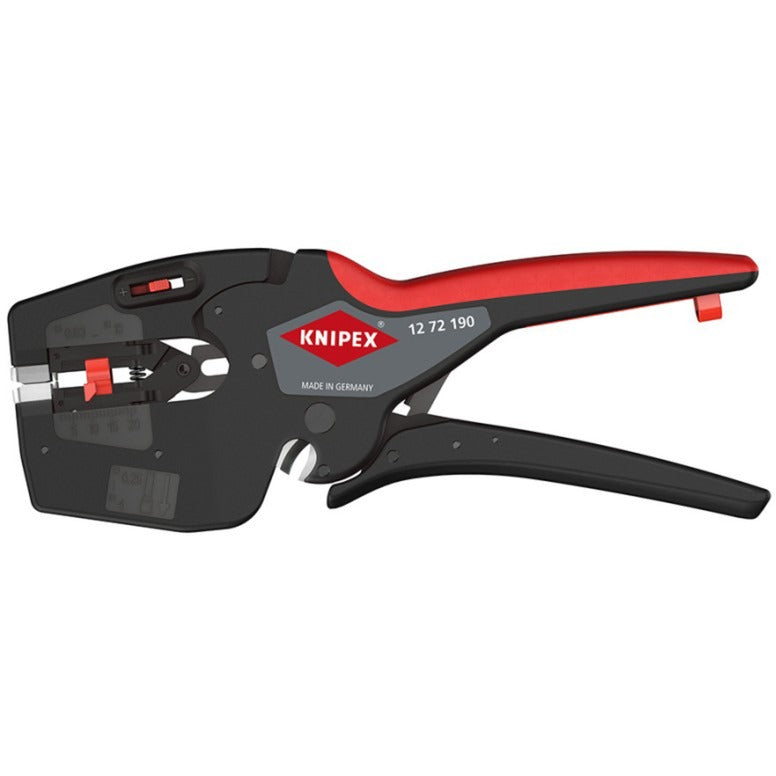 Load image into Gallery viewer, Knipex nexstrip striptang (zwart rood)
