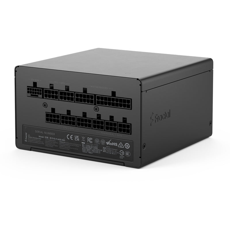Cargue la imagen en el visor de la galería, Fractal design ion gold 3 modulaire 850 watt voeding (zwart, 1x 12v-2x6, 3x pcie)