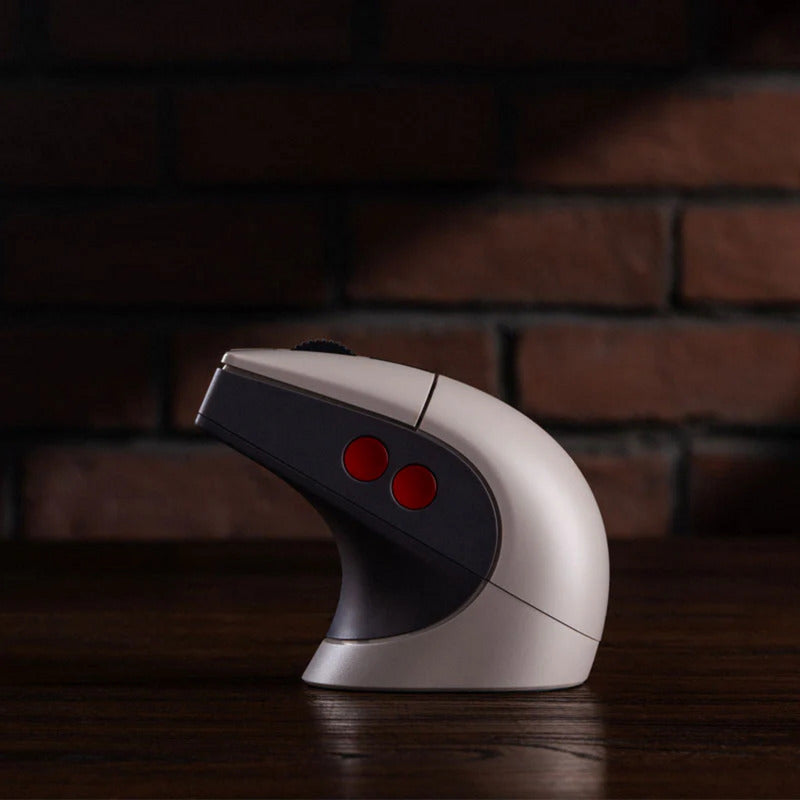 Laden Sie das Bild in Galerie -Viewer, 8bitdo retro r8 mouse - n edition (grijs rood, 50 - 26000 dpi, bluetooth usb-c 2.4 ghz)