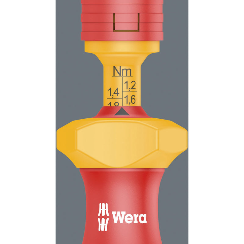 Load image into Gallery viewer, Wera kraftform kompakt vde 16 torque extra slim 1 tool finder schroevendraaier (rood geel, 16‑delig)