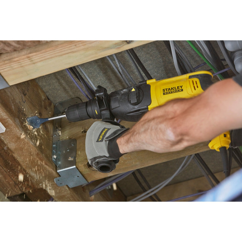 Load image into Gallery viewer, Stanley fatmax 800w sds+ boorhamer (geel zwart, met koffer)