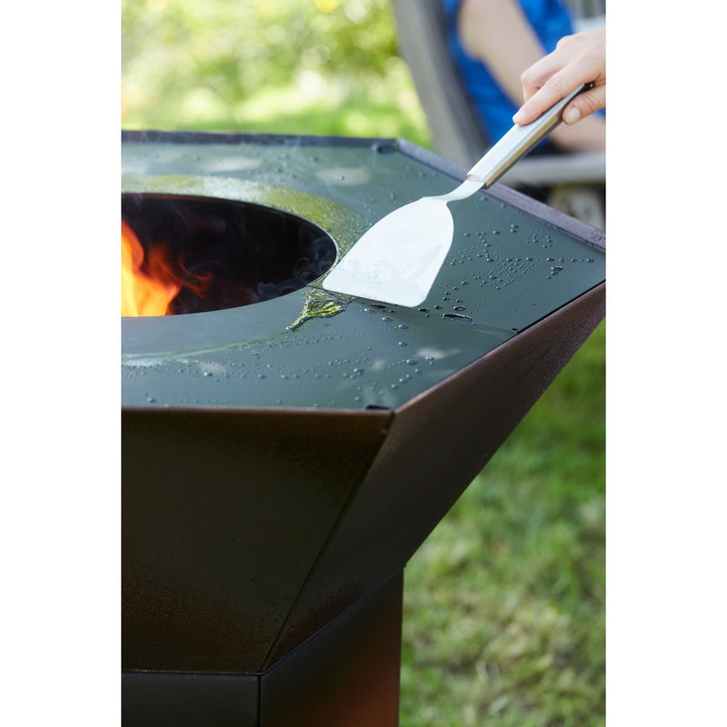 Load image into Gallery viewer, Barbecook premium set van plancha spatels uit rvs 33cm