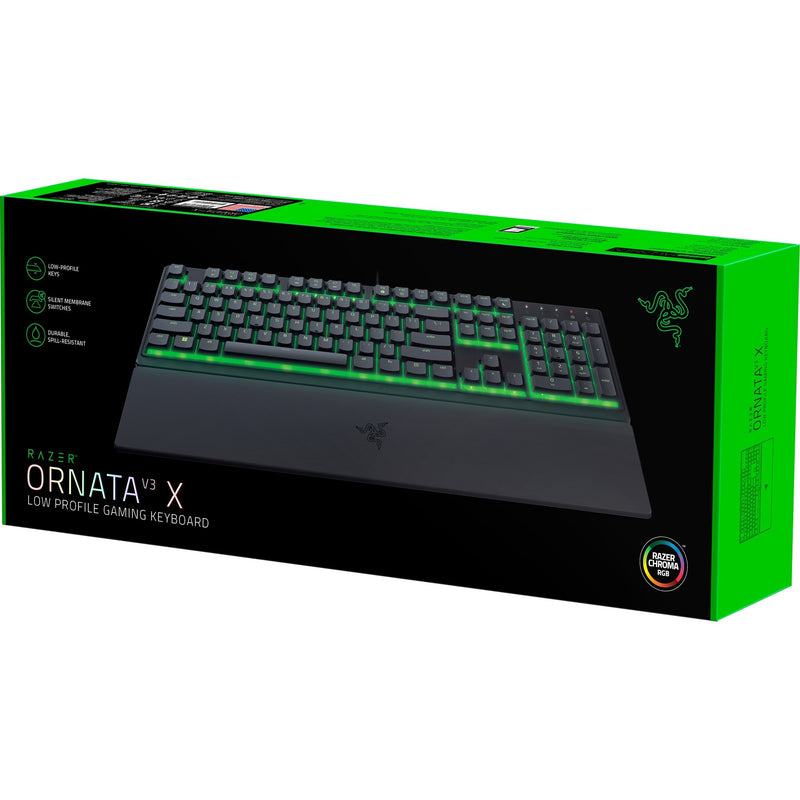 Load image into Gallery viewer, Razer ornata v3 x low profile, gaming toetsenbord (zwart, us lay-out, membraan, rgb leds, abs)
