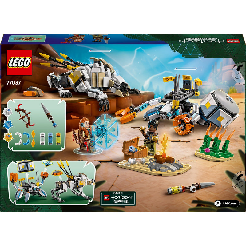 Load image into Gallery viewer, Lego horizon adventures - aloy en varl vs. shell-walker en sawtooth constructiespeelgoed (77037)