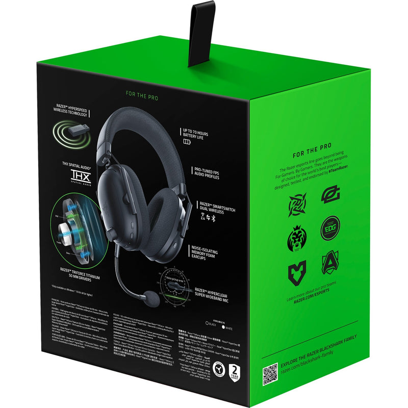 Load image into Gallery viewer, Razer blackshark v2 pro over-ear gaming headset (zwart, pc, playstation 4, xbox one, nintendo switch)