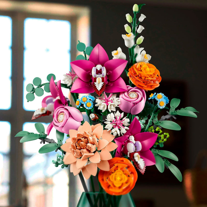 Load image into Gallery viewer, Lego botanicals 10342 roze boeket