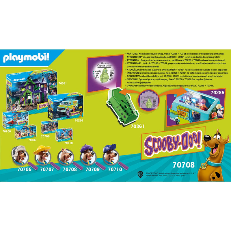 Load image into Gallery viewer, Playmobil scooby-doo! - avontuur met ghost of captain cutler constructiespeelgoed (70708)