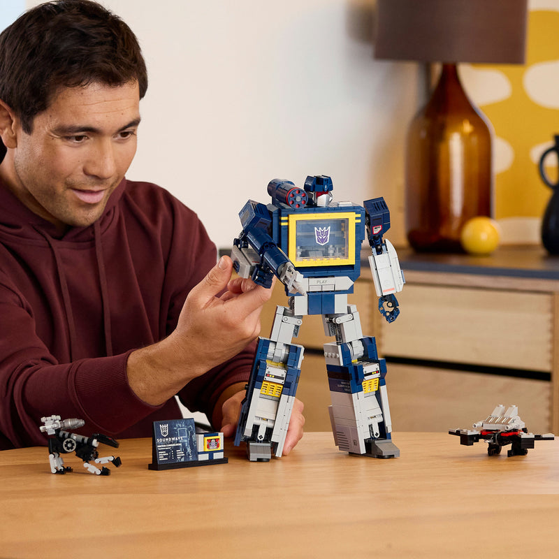 Load image into Gallery viewer, Lego icons - transformers: soundwave constructiespeelgoed (10358)