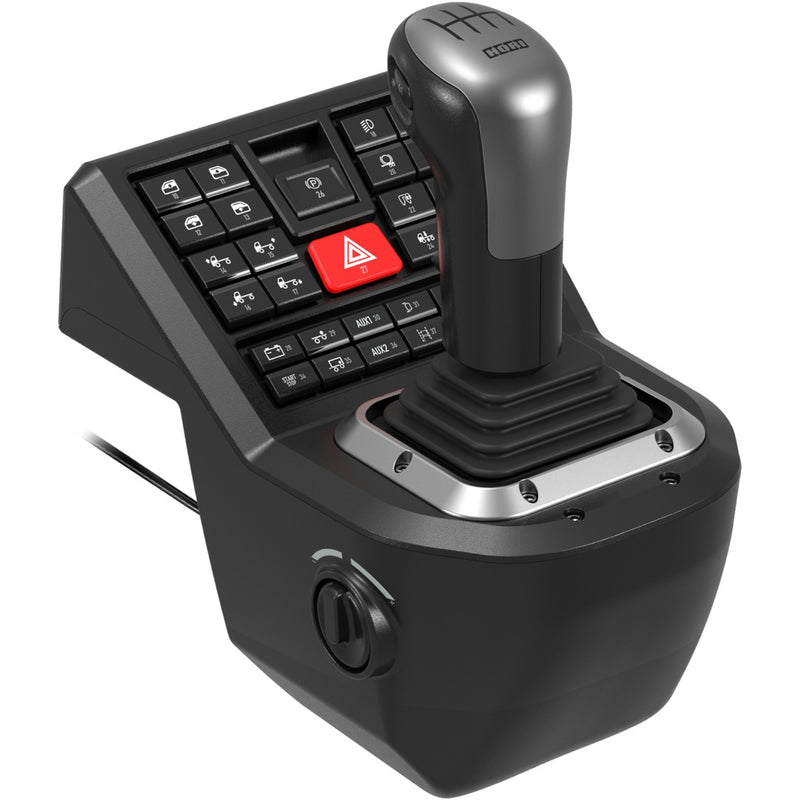 Load image into Gallery viewer, Hori force feedback truck control system simulatorset (zwart zilver)