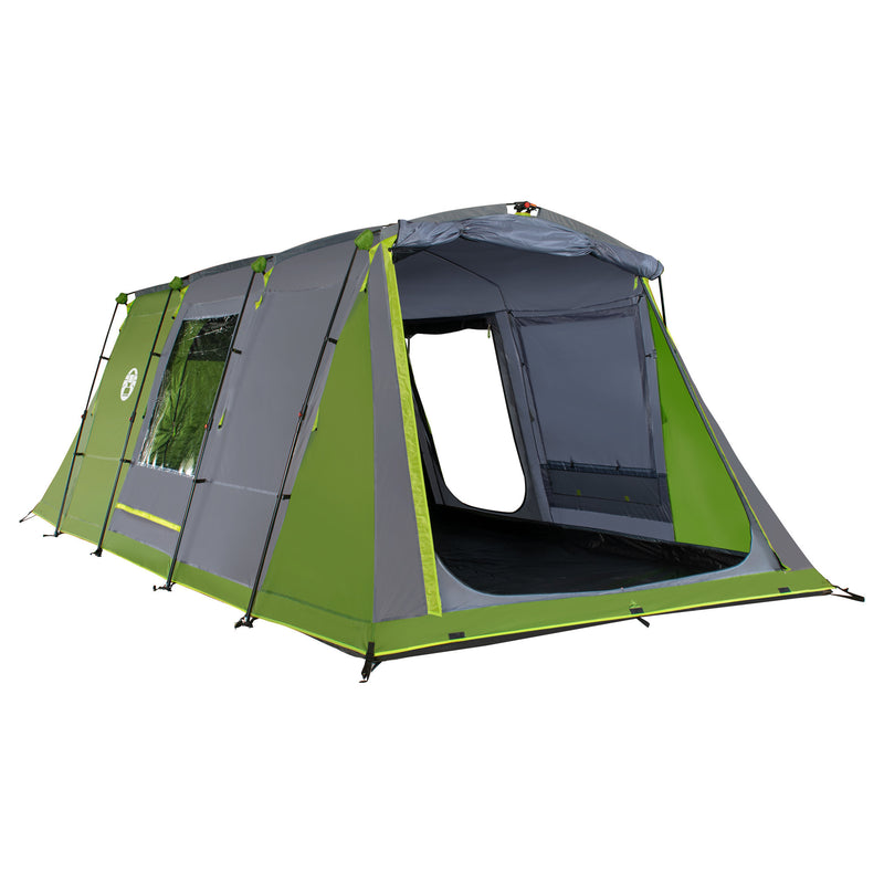Load image into Gallery viewer, Coleman fastpitch victoria falls 4 blackout tent (groen grijs)