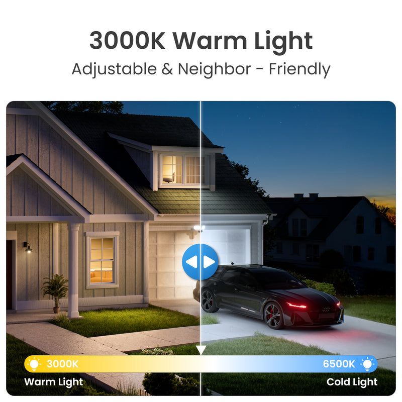 Cargue la imagen en el visor de la galería, Reolink f751w elite floodlight wifi beveiligingscamera (wit, uhd 4k, wifi)