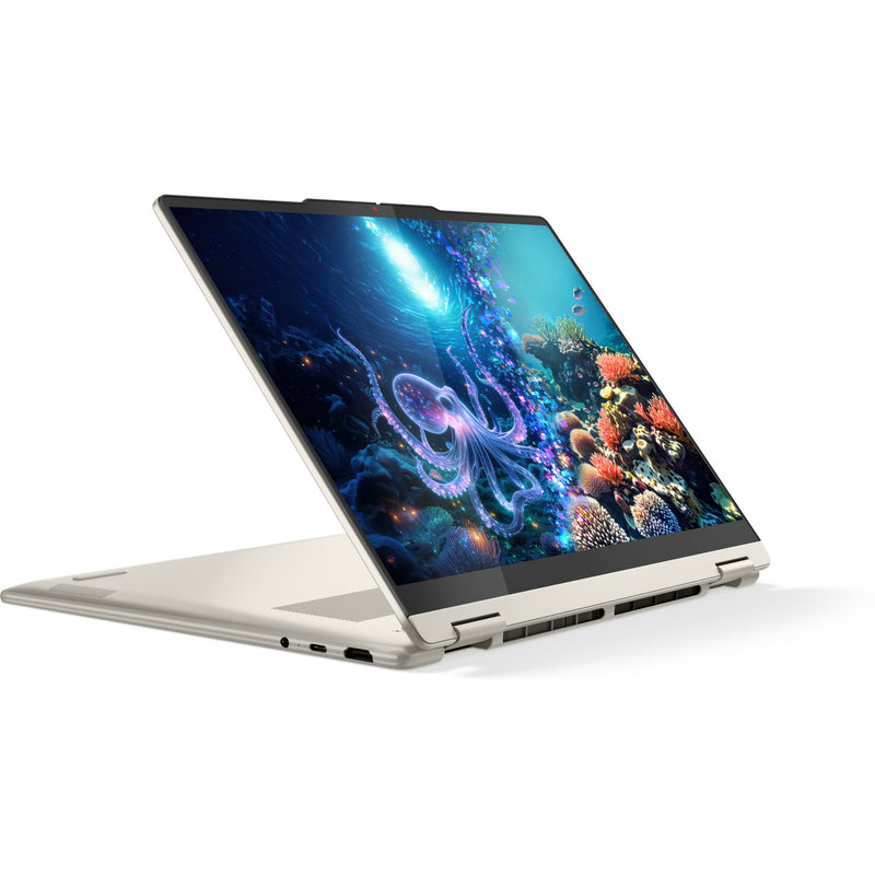 Laden Sie das Bild in Galerie -Viewer, Lenovo yoga 7 2-in-1 14akp10 (83jr00atmh) 14 copilot+ laptop (aluminium | ryzen ai 7 350 | radeon 860m graphics | 16 gb | 512 gb ssd | touch)