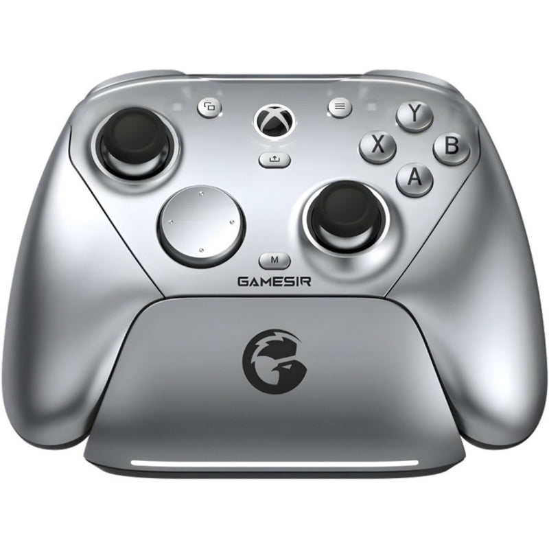 Afbeelding laden in galerijviewer, Gamesir g7 pro he tri-mode wireless controller - semi silver (zilver, usb 2,4 ghz bluetooth, xbox series x|s, xbox one, pc, android)
