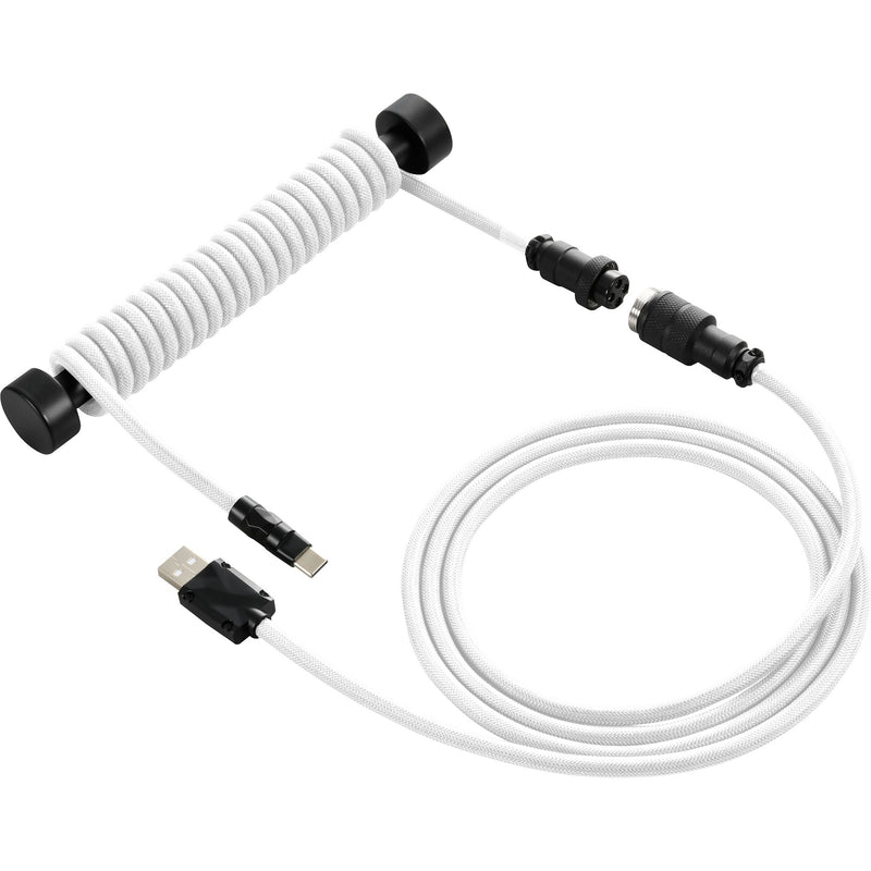 Load image into Gallery viewer, Sharkoon skiller sgk50 aviator kabelset (wit zwart, 1,85 meter)