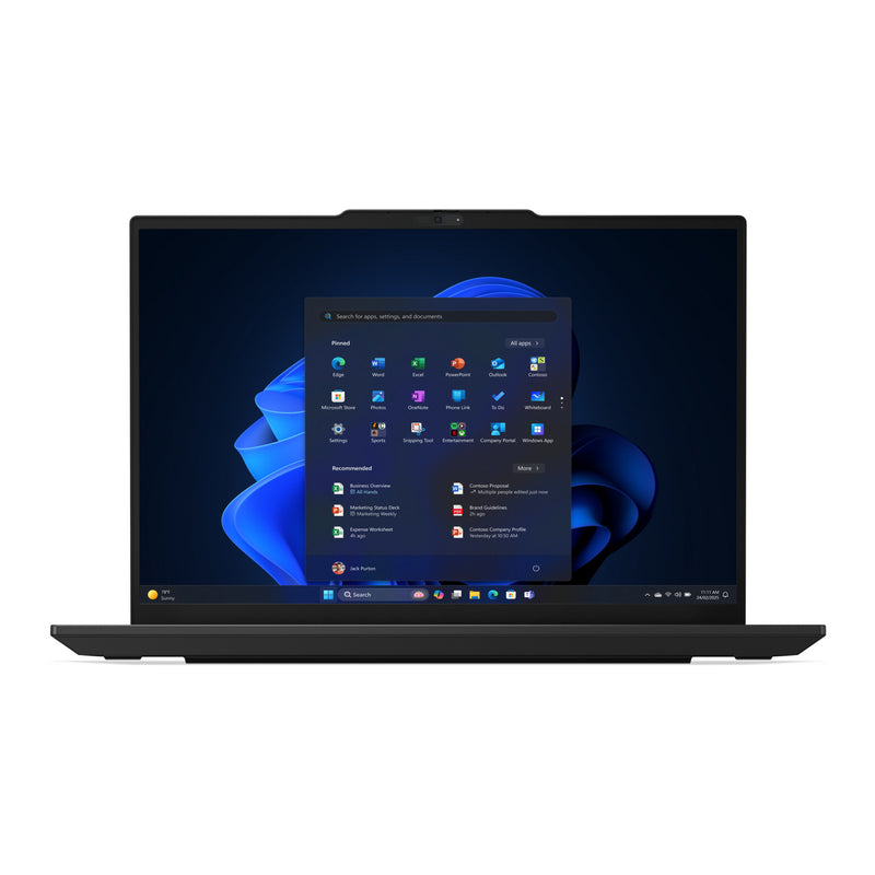 Chargez l'image dans la visionneuse de la galerie, Lenovo thinkpad e14 gen 7 amd (21t0006qmh) 14 laptop (zwart | ryzen 7 250 | radeon 780m | 16 gb | 512 gb ssd)