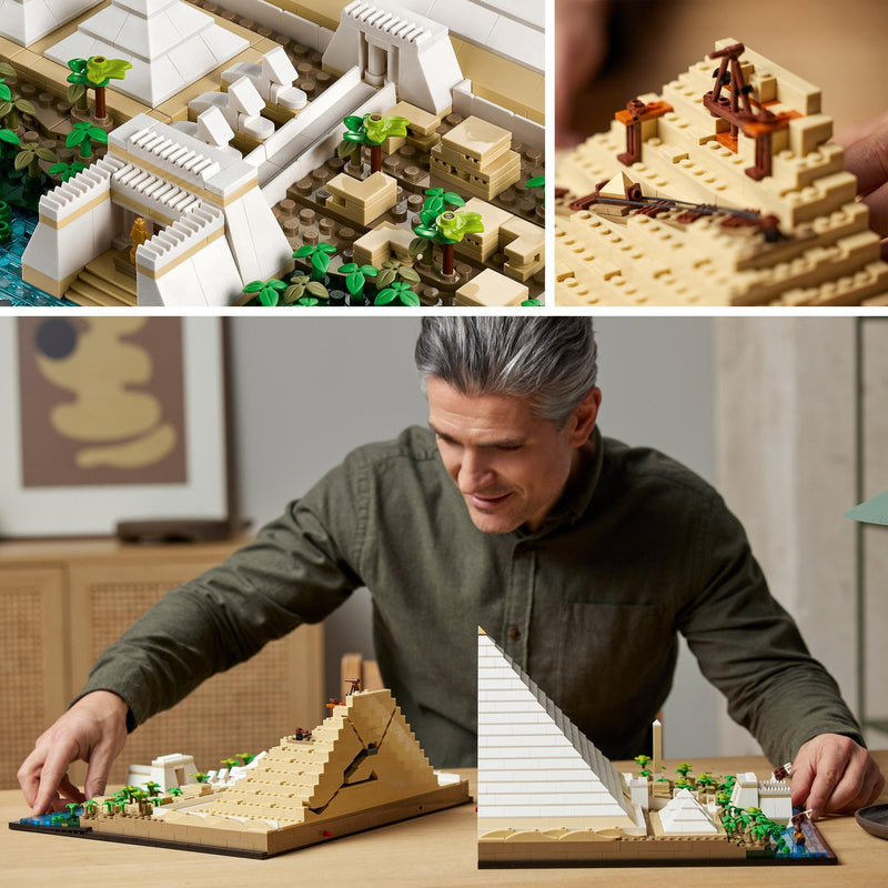 Afbeelding laden in galerijviewer, Lego architecture - grote piramide van gizeh constructiespeelgoed (21058)