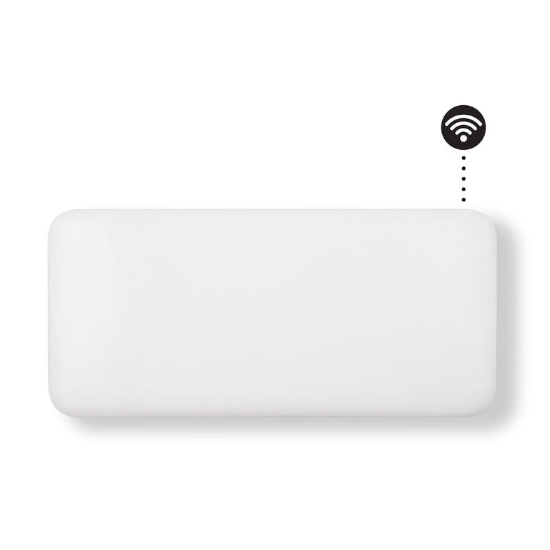 Afbeelding laden in galerijviewer, Mill steel wifi paneelverwarming pa1500wifi4a met voet, 1500 watt convector (wit, wifi 2,4 ghz (wifi 6), bluetooth 5.2, zigbee 3.0 + app)
