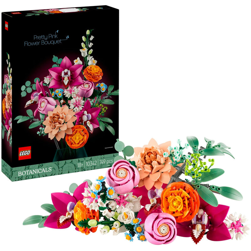 Load image into Gallery viewer, Lego botanicals 10342 roze boeket
