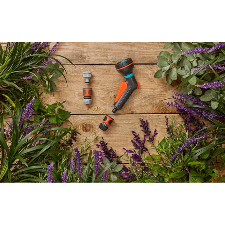Load image into Gallery viewer, Gardena classic multi-broes startset incl. waterstop spuitpistool (18373-20 | sproeier | waterstop | kraanstuk | slangaansluiting)