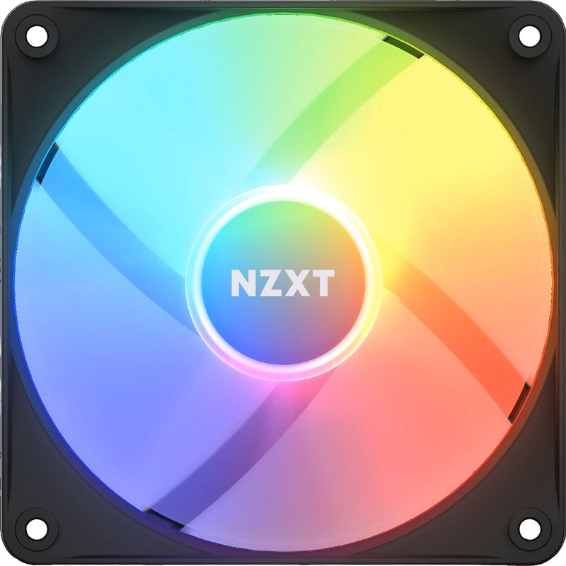 Load image into Gallery viewer, Nzxt f120 rgb core case fan (zwart, 120 x 120 x 26 mm, pwm, zonder controller)
