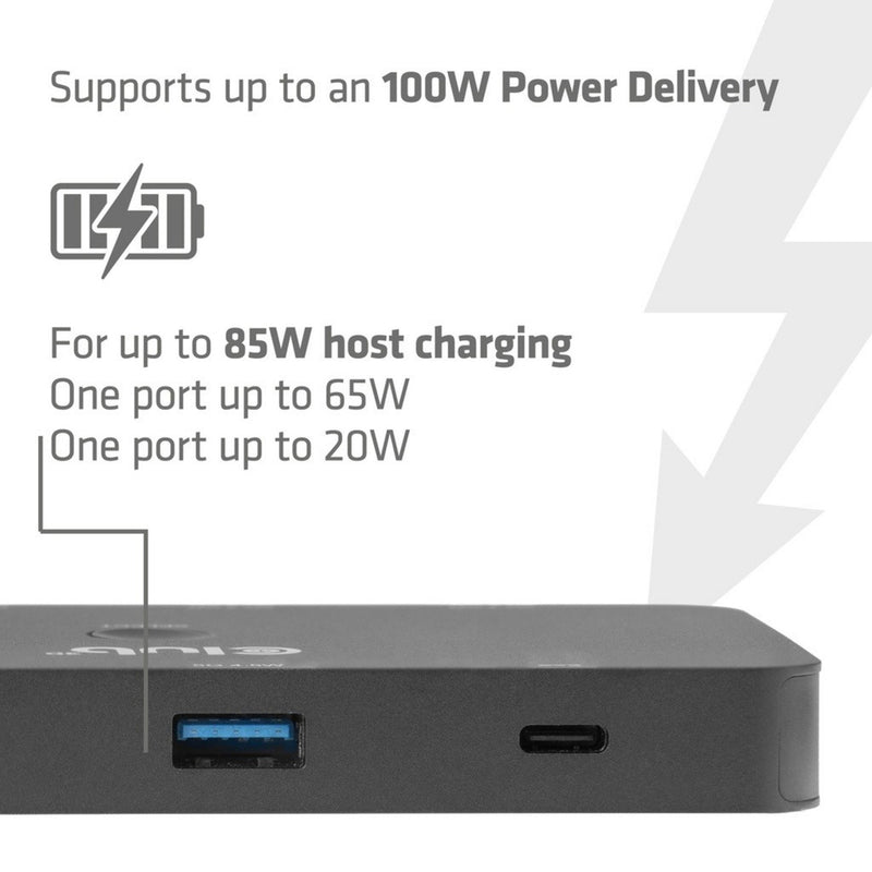 Laden Sie das Bild in Galerie -Viewer, Club 3d csv-2512 kvm switch dual usb-c naar hdmi kvm-switch (zwart, 4k 60hz)
